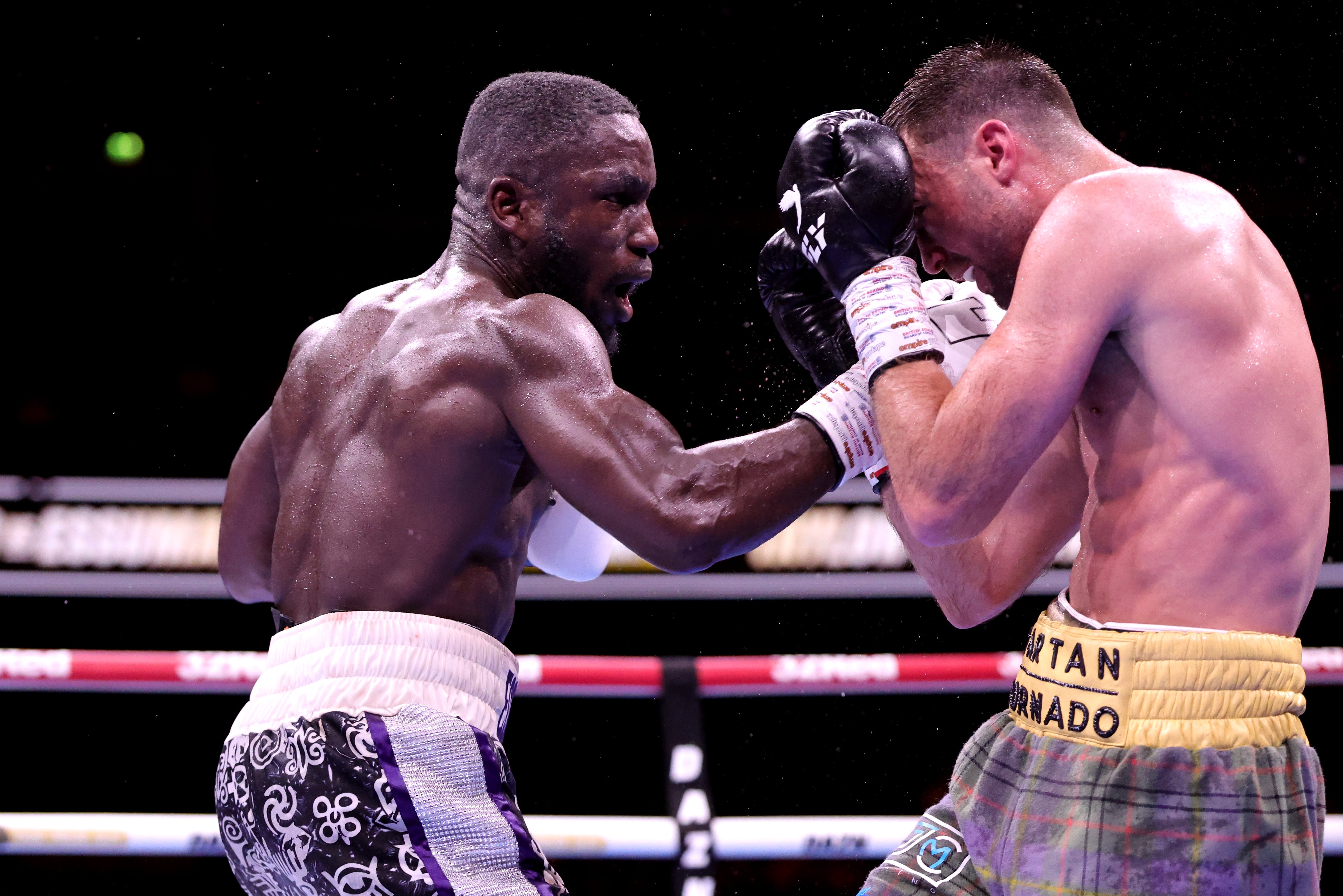 Ekow Essuman impressed in the welterweight bout