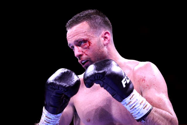 <p>Josh Taylor suffered a third consecutive defeat after being beaten by Eko Essuman in Glasgow</p>