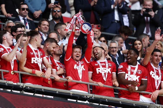 <p>Charlton are back in the second tier of English football</p>