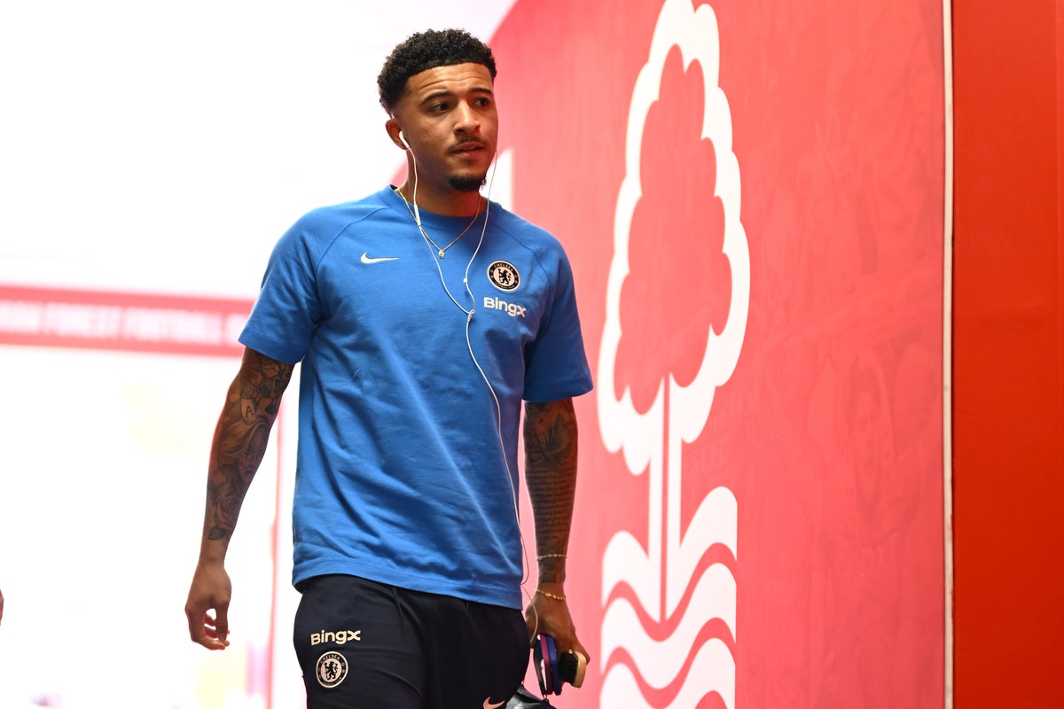 Nottingham Forest v Chelsea LIVE: Jadon Sancho starts in crucial clash for Champions League places