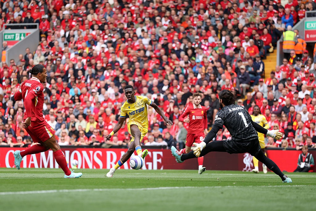 Liverpool vs Crystal Palace LIVE: Visitors threaten to spoil party with early Sarr goal before champions lift trophy at Anfield