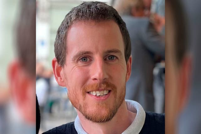 <p>Christopher Miller was on duty at 10pm when he was hit by a car</p>