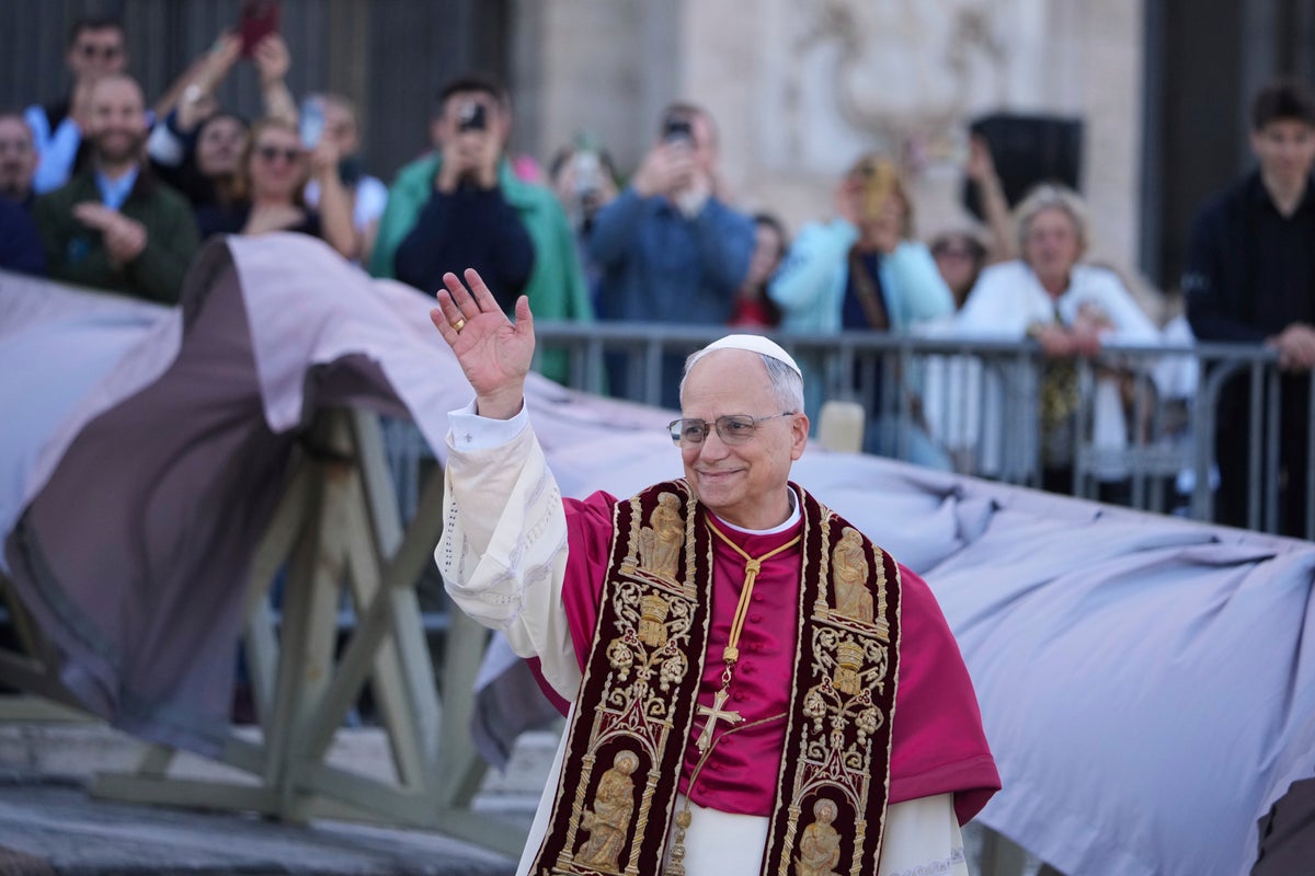 Pope Leo XIV declares 'I am Roman!' as he completes formalities to become bishop of Rome