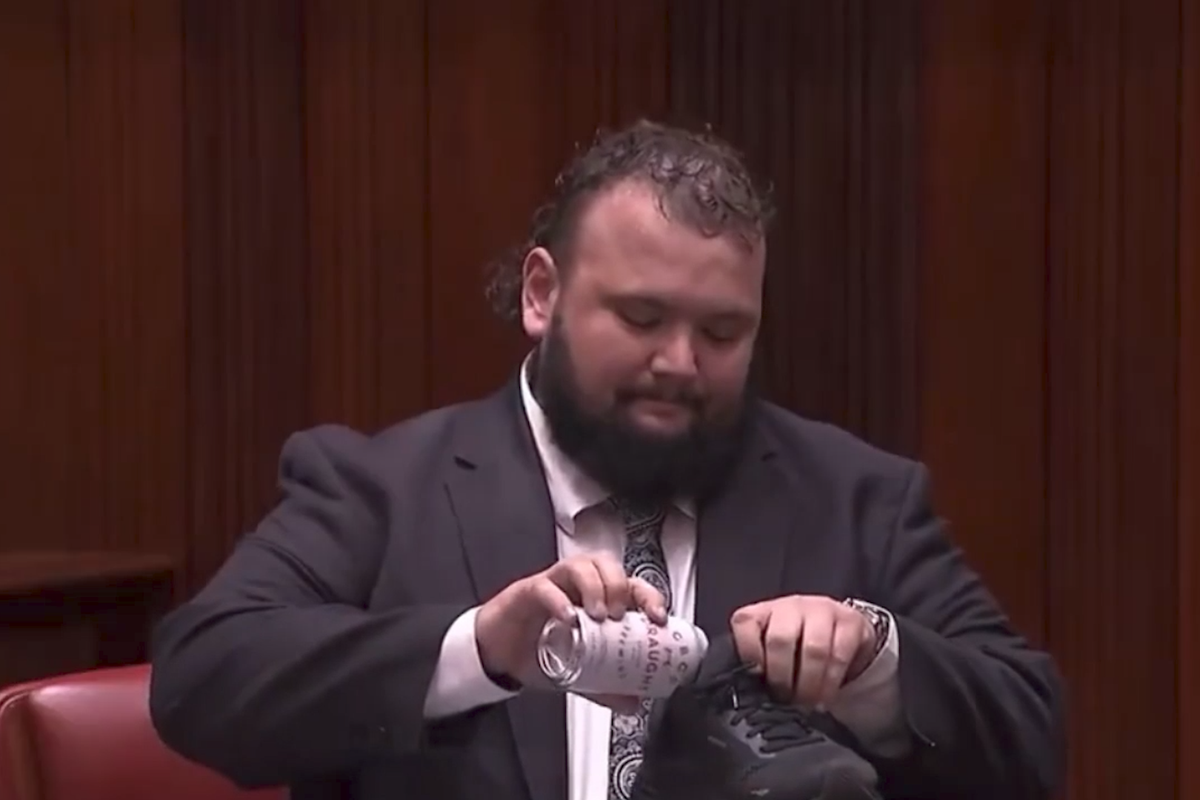 Watch: Australian MP bows out with ‘shoey’ in parliament