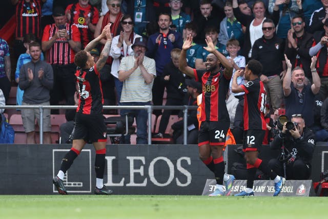 Antoine Semenyo shone for Bournemouth (Steven Paston/PA)
