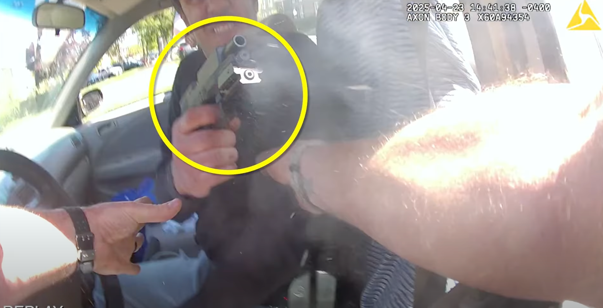 Wali fired at the officers before he was fatally shot, the video shows