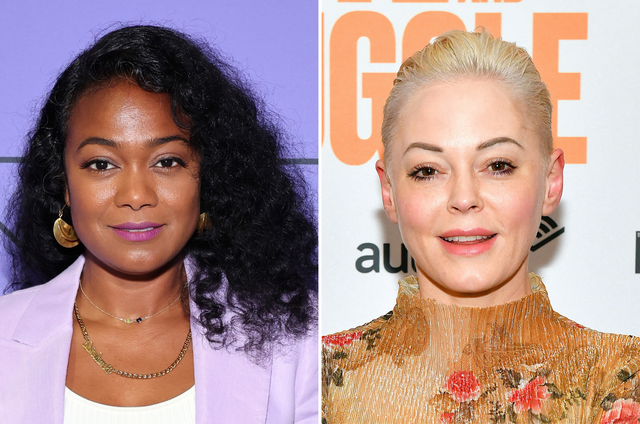 <p>Tatyana Ali and Rose McGowan co-starred in 1999 crime-comedy 'Jawbreaker'</p>