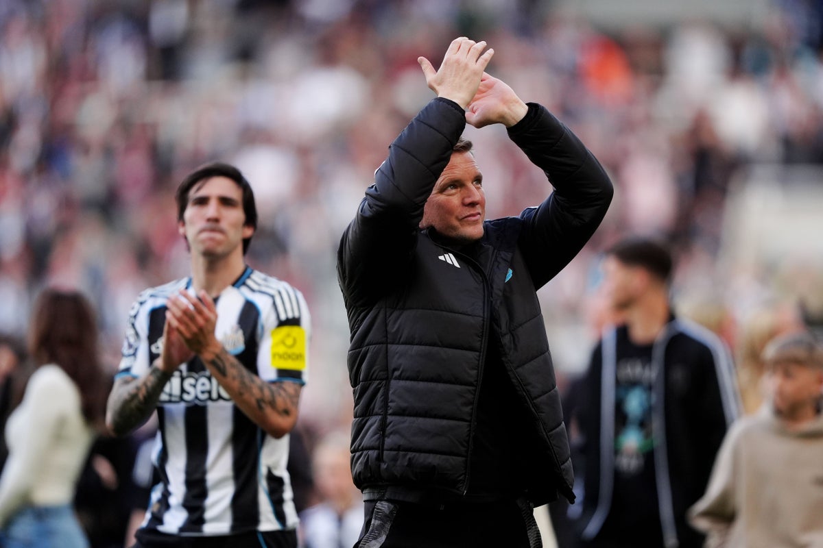 Eddie Howe says reaching Champions League allows him to strengthen Newcastle