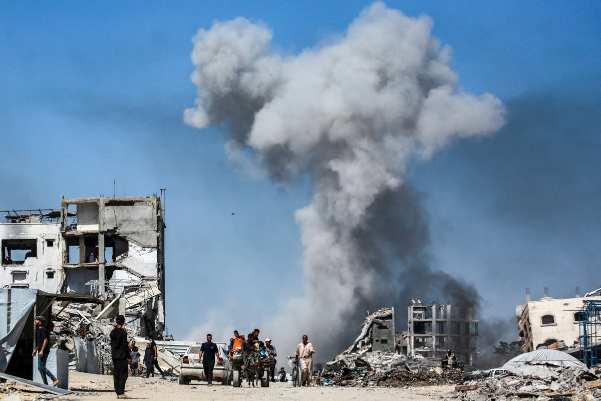 Rescue official and journalist among 40 killed in Israeli strikes on Gaza, medics say