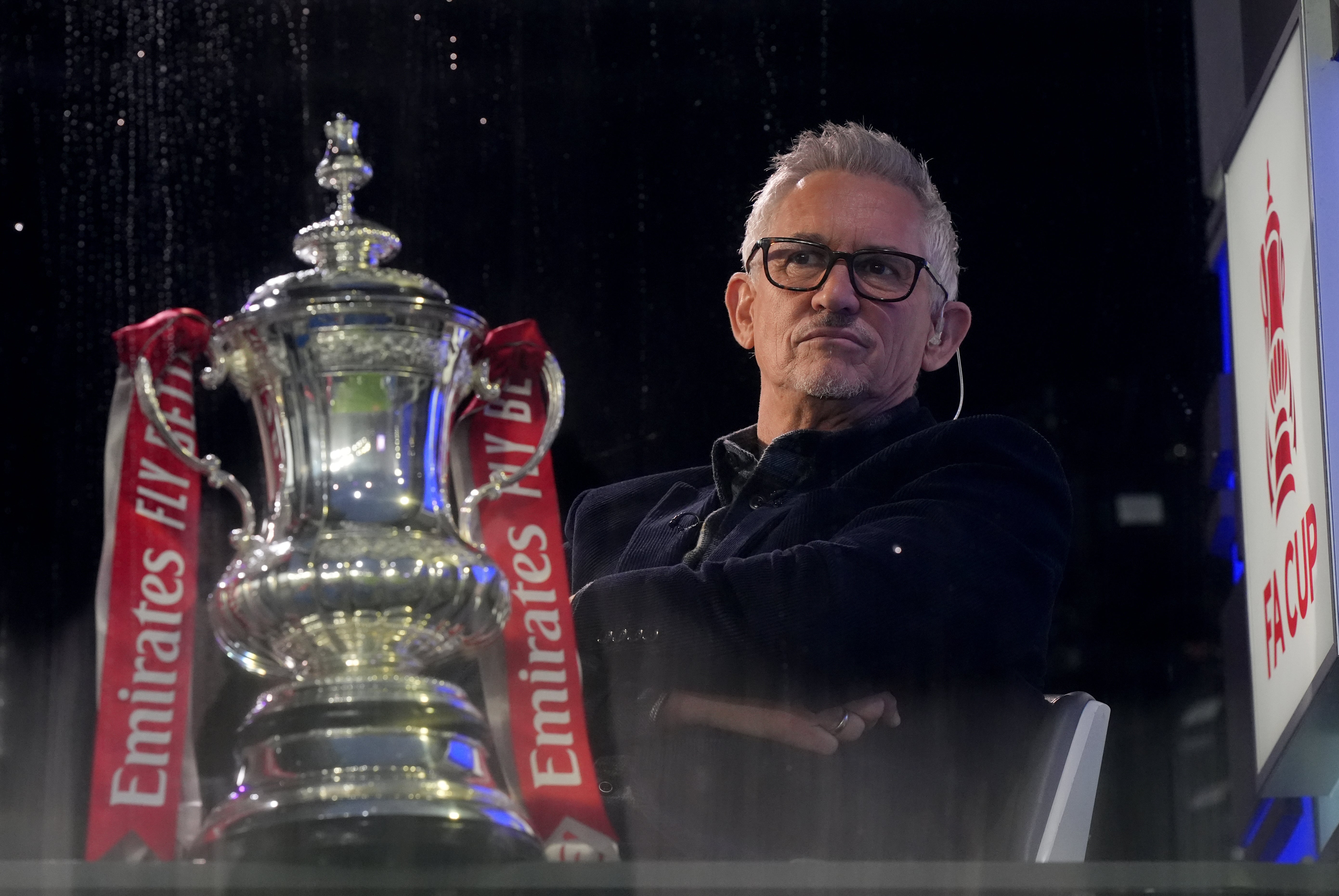 Lineker wird den FA Cup nicht mehr für Bradley Collyer/PA veranstalten