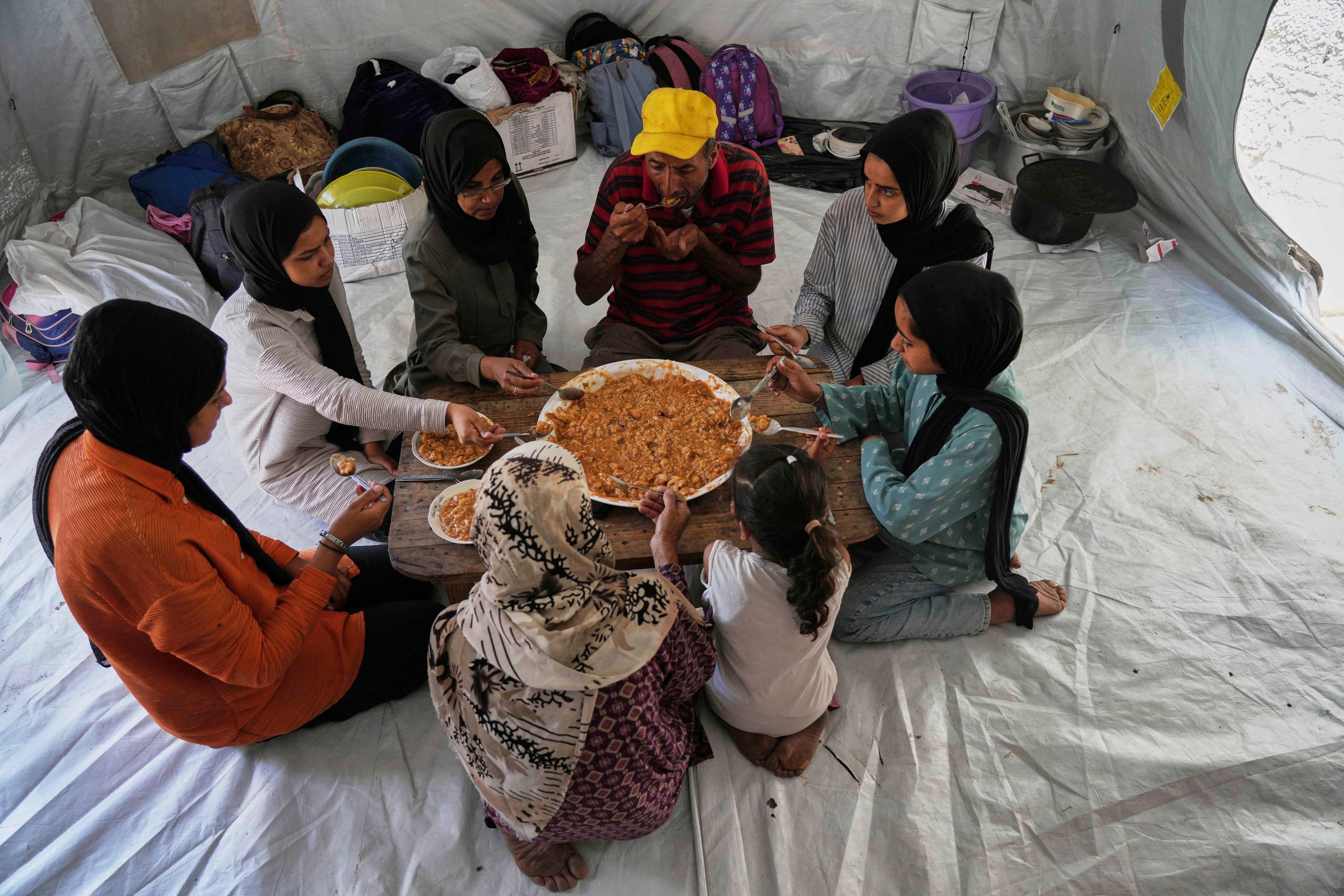 Mideast Wars A Family Flees Again