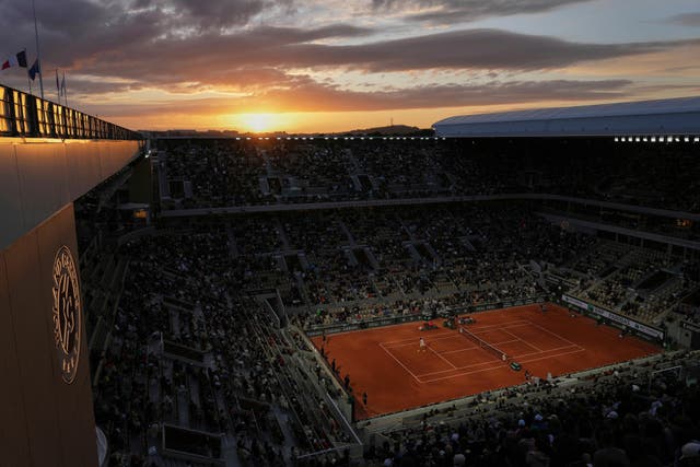 APTOPIX French Open Tennis