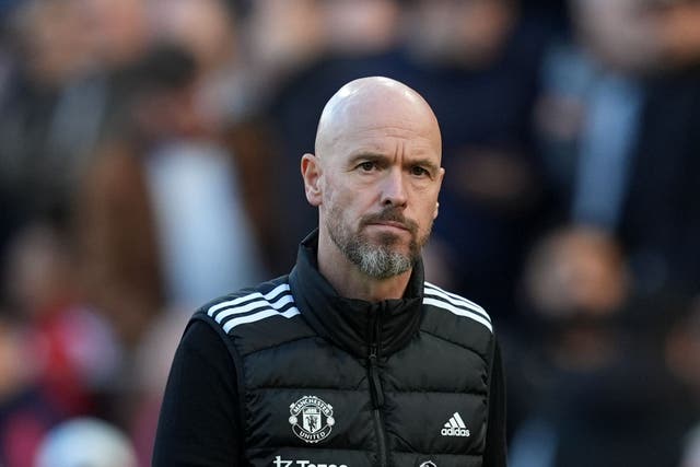 Former Manchester United manager Erik ten Hag has taken charge at Bayer Leverkusen (Martin Rickett/PA)