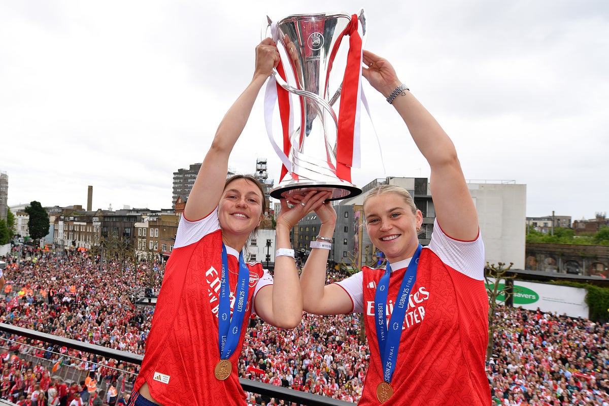 Arsenal vs Lyon live: Gunners begin Women’s Champions League defence against eight-time winners Arsenal vs Lyon live: Gunners begin Women’s Champions League defence against eight-time winners