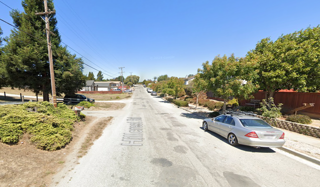 <p>A view of the 100 block of Hillcrest Road in Royal Oaks, California where an illegal daycare was in operation</p>
