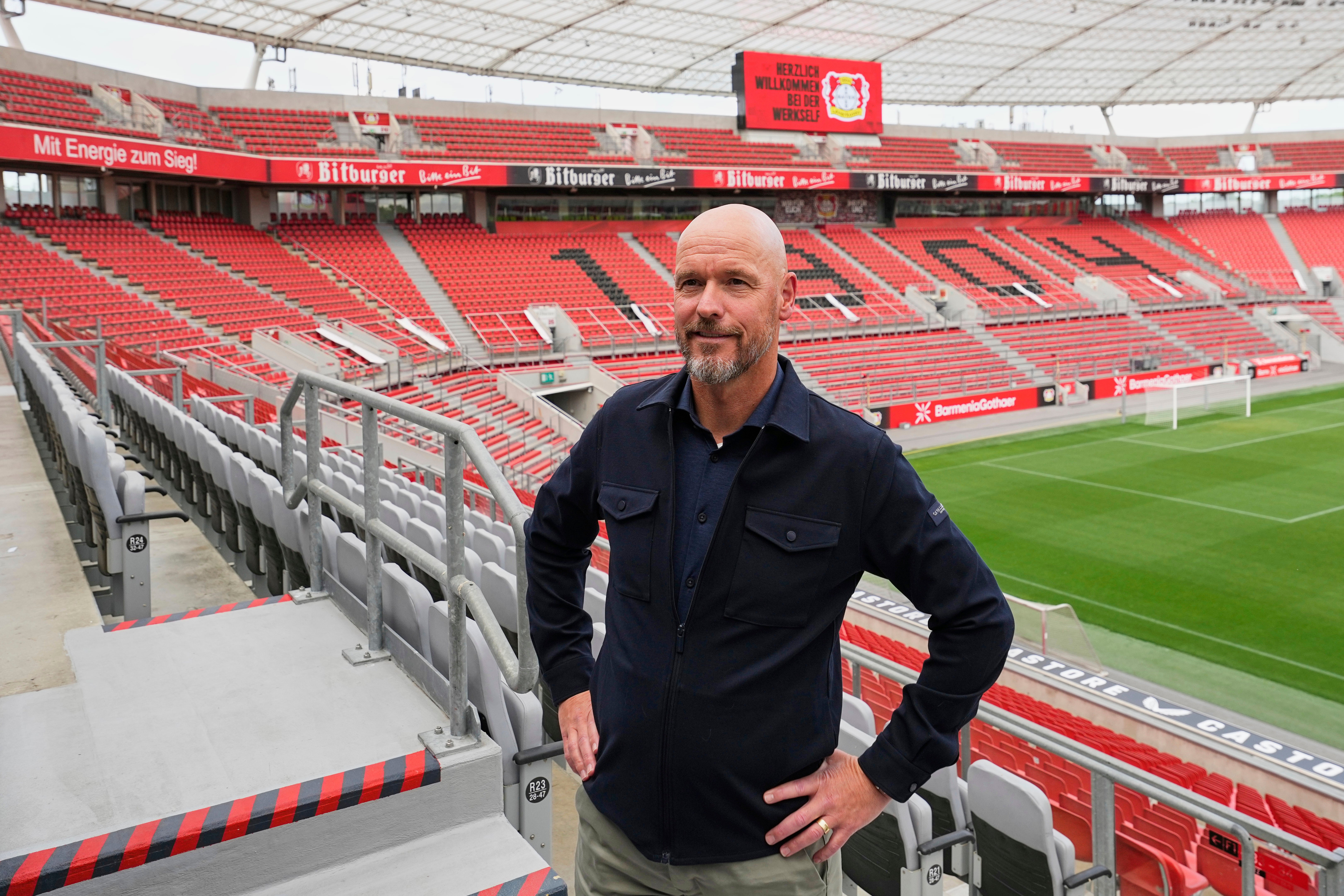 <p>Erik ten Hag replaces Xabi Alonso as Bayer Leverkusen's new head coach marking a return to football after a tough spell at Manchester United</p>