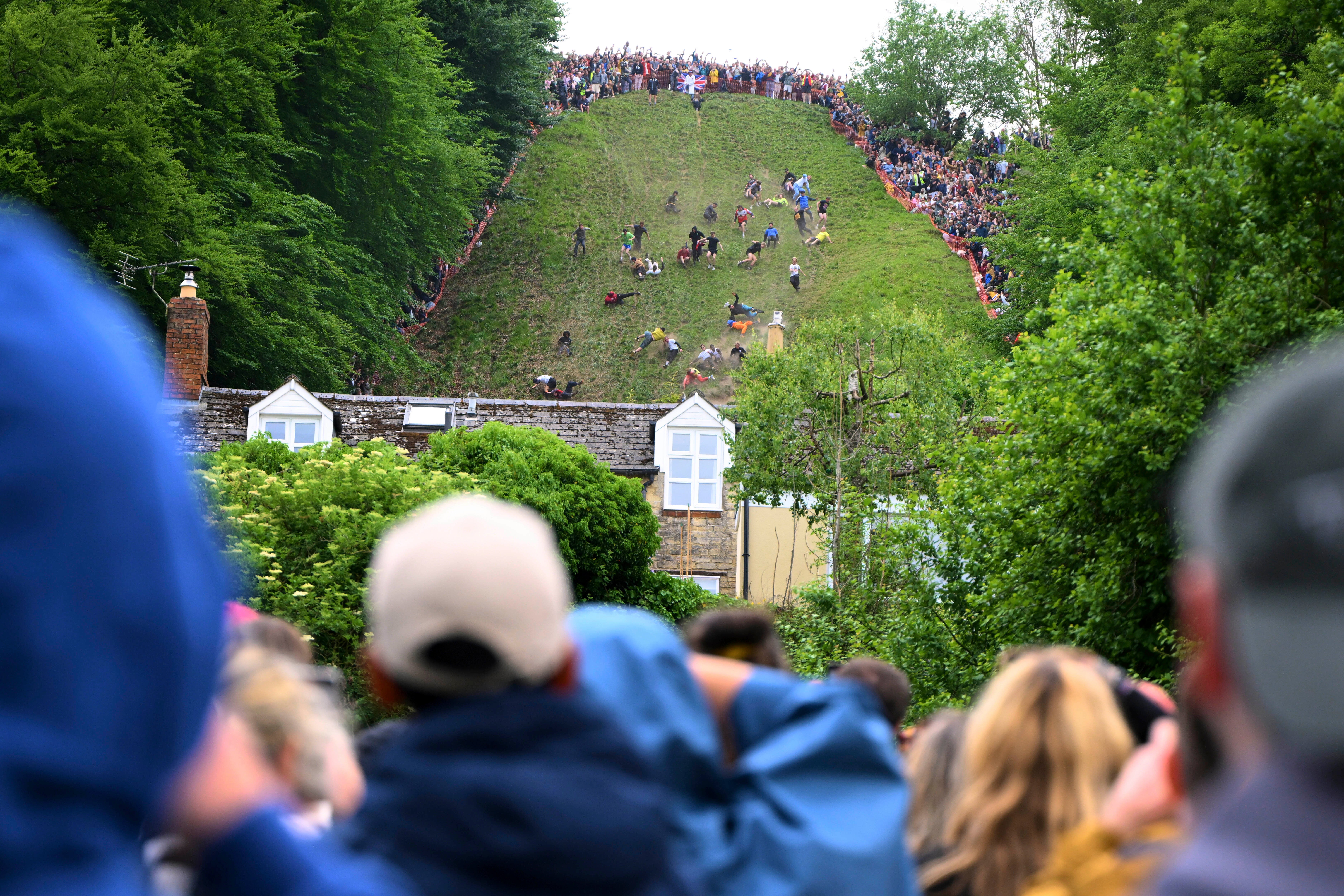 Britain Cheese Rolling