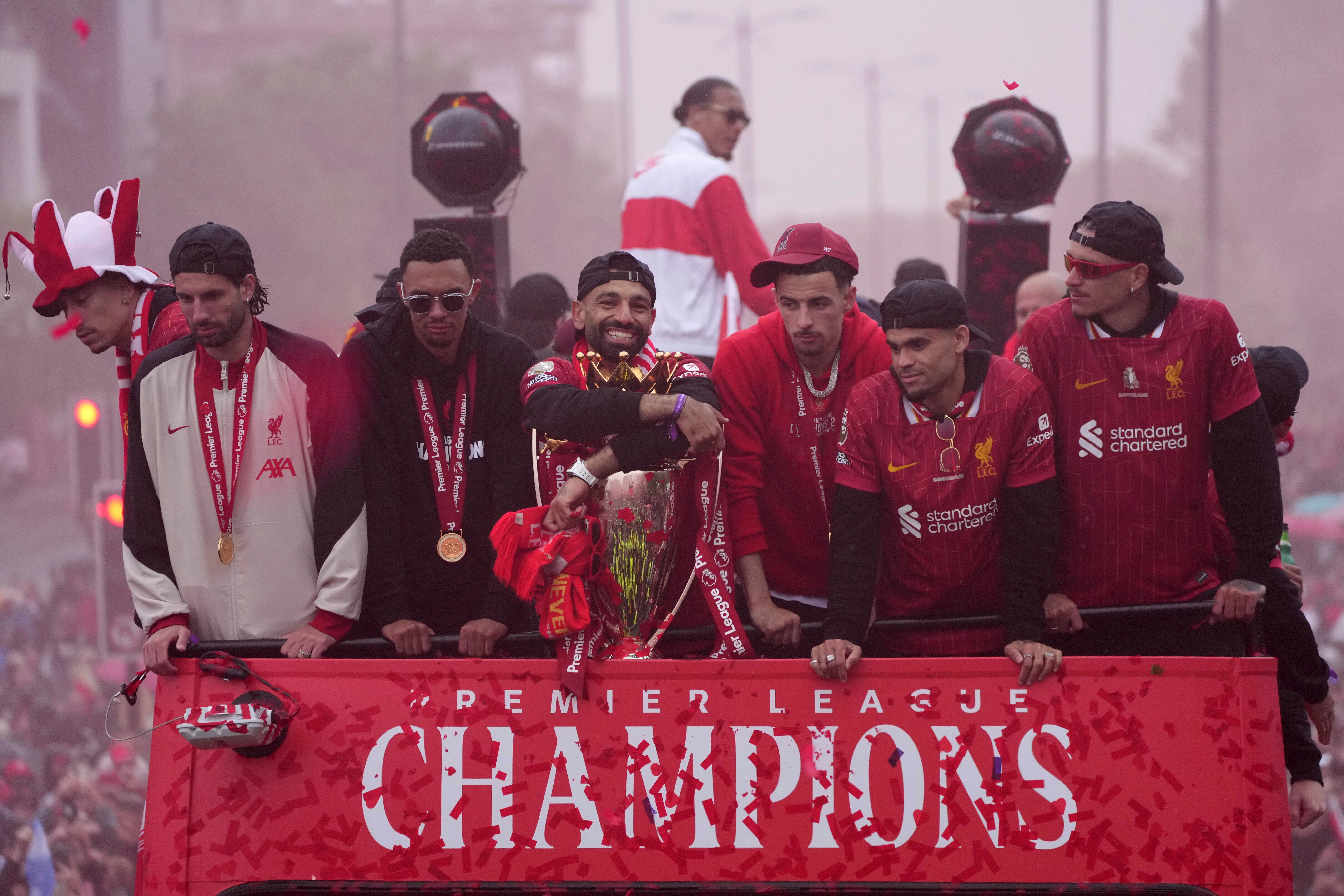 APTOPIX Britain Soccer Liverpool