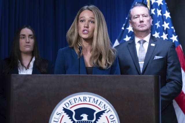 <p>Homeland Security assistant secretary Tricia McLaughlin and Trump administration officials have blasted Judge Paul Murphy for his court orders revolving around a group of deportees the government is sending to South Sudan</p>