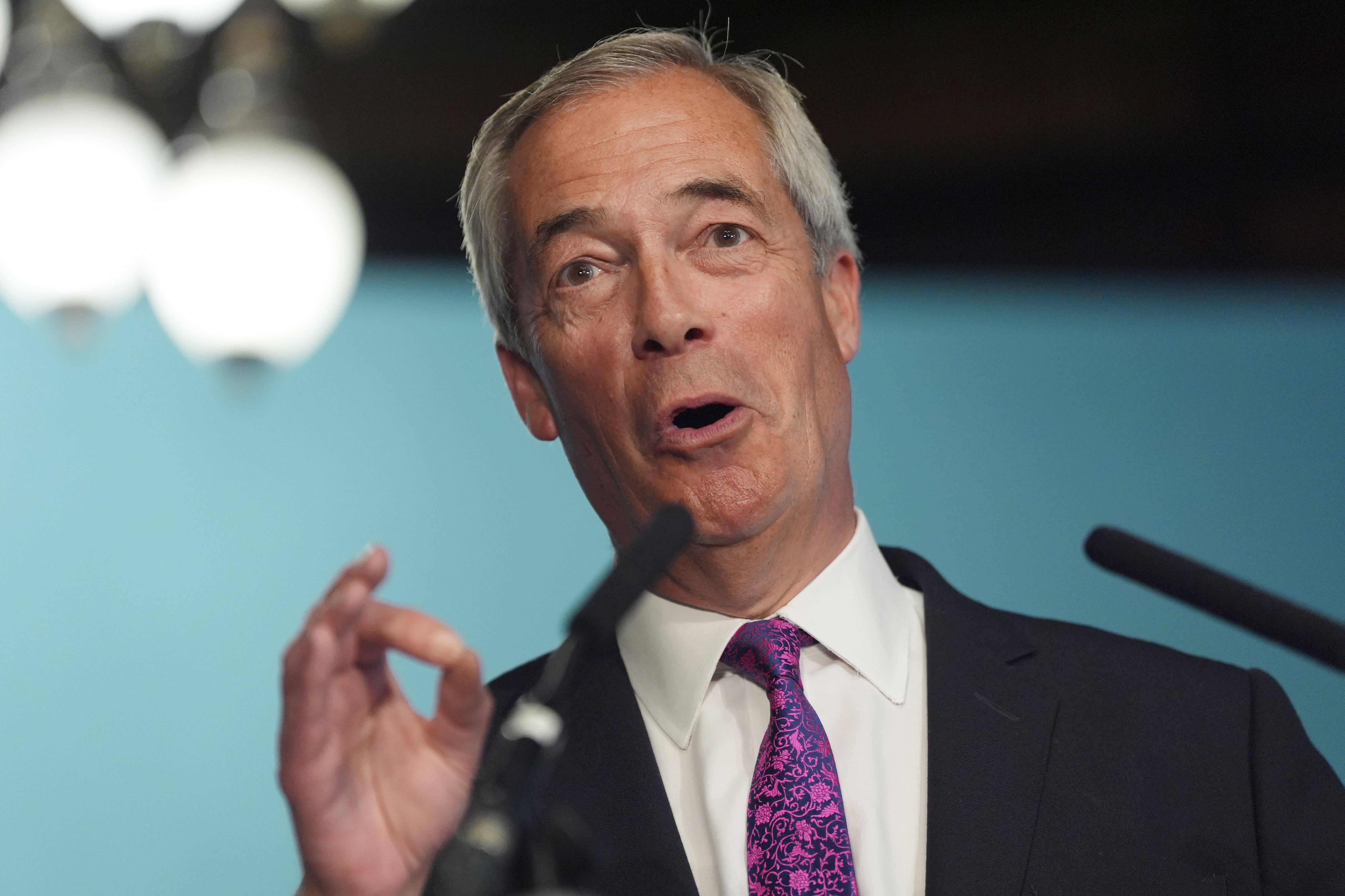 Nigel Farage's tax plans would cost up to 80 billion pounds, they warned IFS