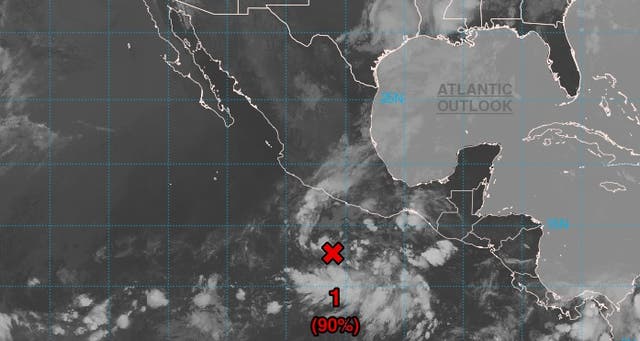 <p>Forecasters at the National Hurricane Center are watching showers and thunderstorms in the eastern North Pacific. They say a tropical depression or tropical storm is expected to form during the next day or two </p>
