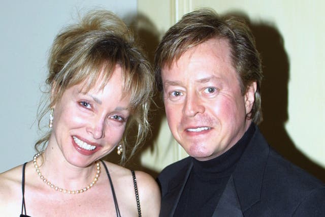 <p>Rick Derringer and his wife, Brenda Jean</p>