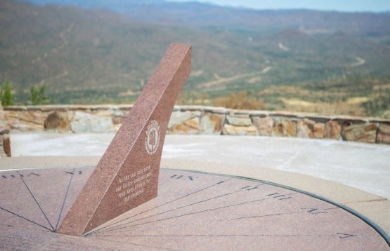 The Sunset Point Rest Area off I-17 in Arizona overlooks the Bradshaw Mountains and had a major renovation completed in 2023