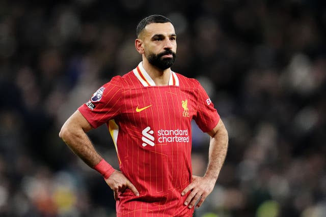Liverpool forward Mohamed Salah believes he could play until he is 40 (Adam Davy/PA)