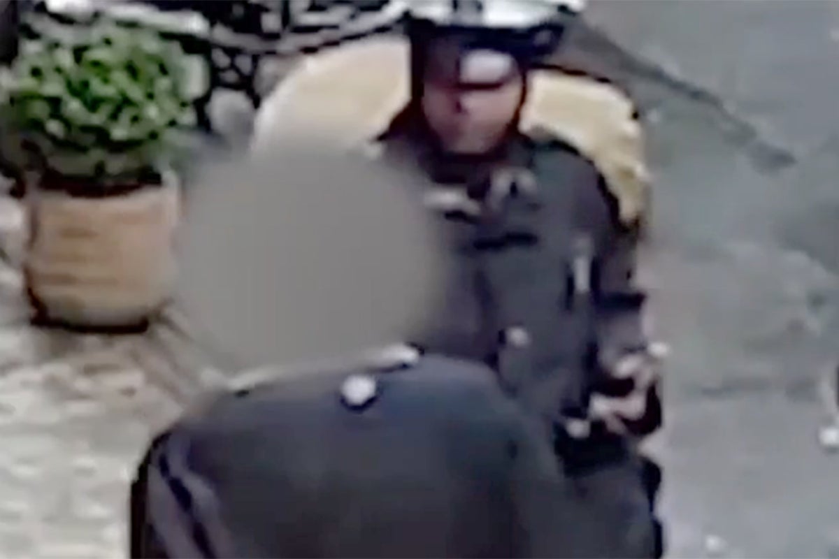 Moment barefoot crypto kidnap victim escapes house of horrors and seeks help from cop after 3 weeks of alleged torture