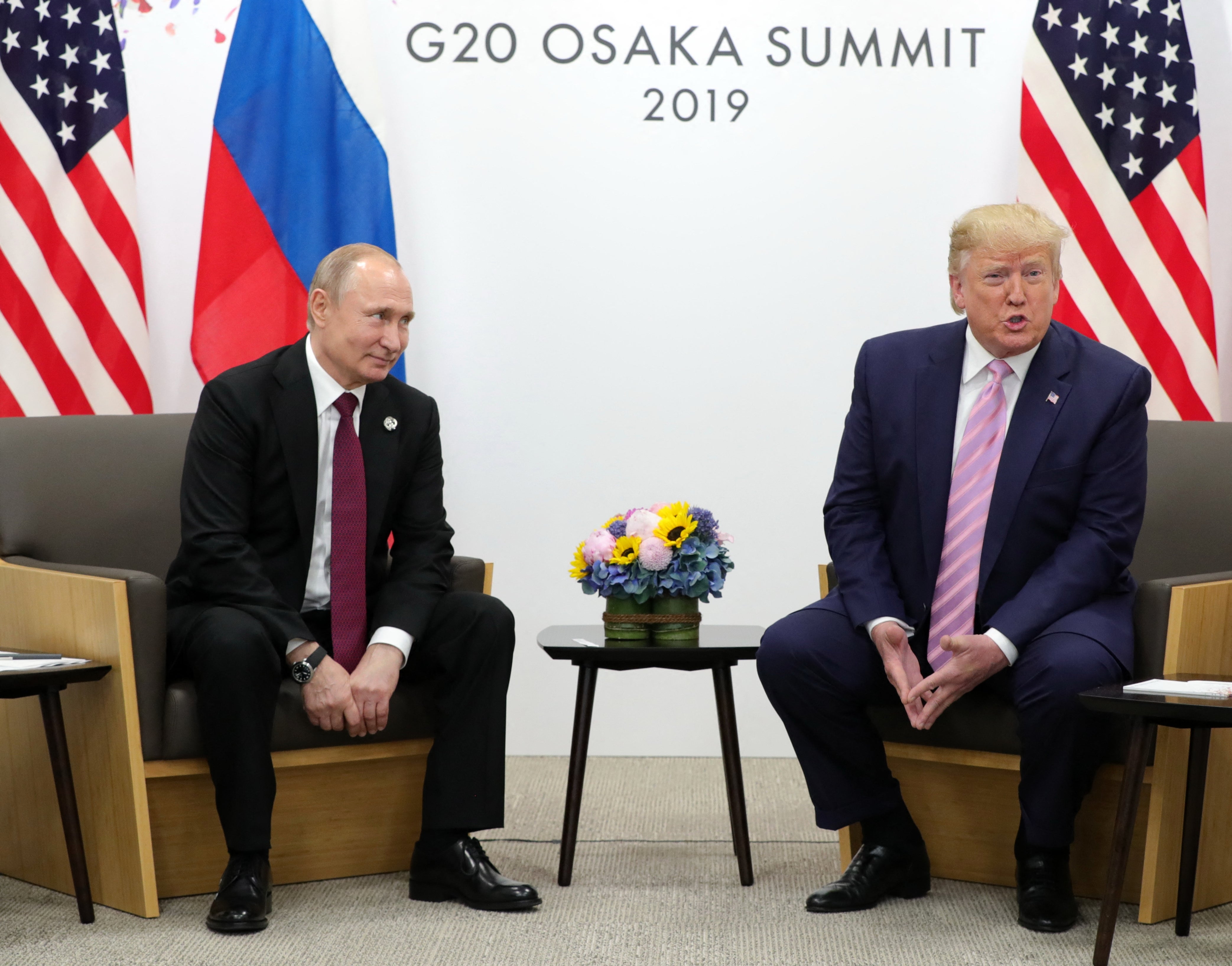 Trump, over the weekend, claimed Putin had gone “absolutely crazy” and was “needlessly” killing people in Ukraine.