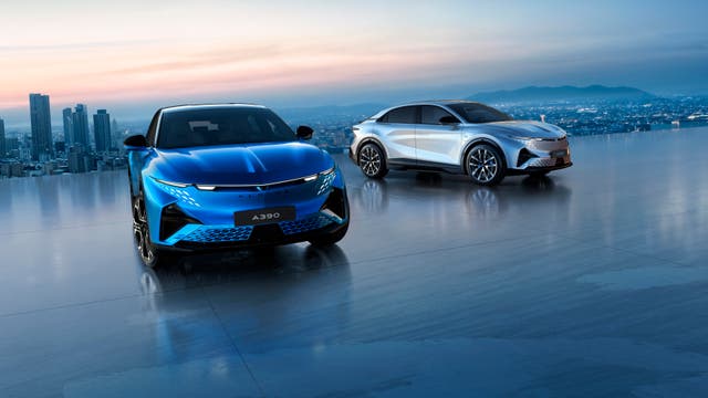 <p>Formula One team Alpine has introduced its second electric road car, the A390</p>