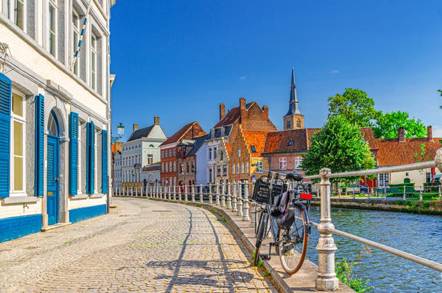 <p>Bruges is a protected Unesco World Heritage Site</p>