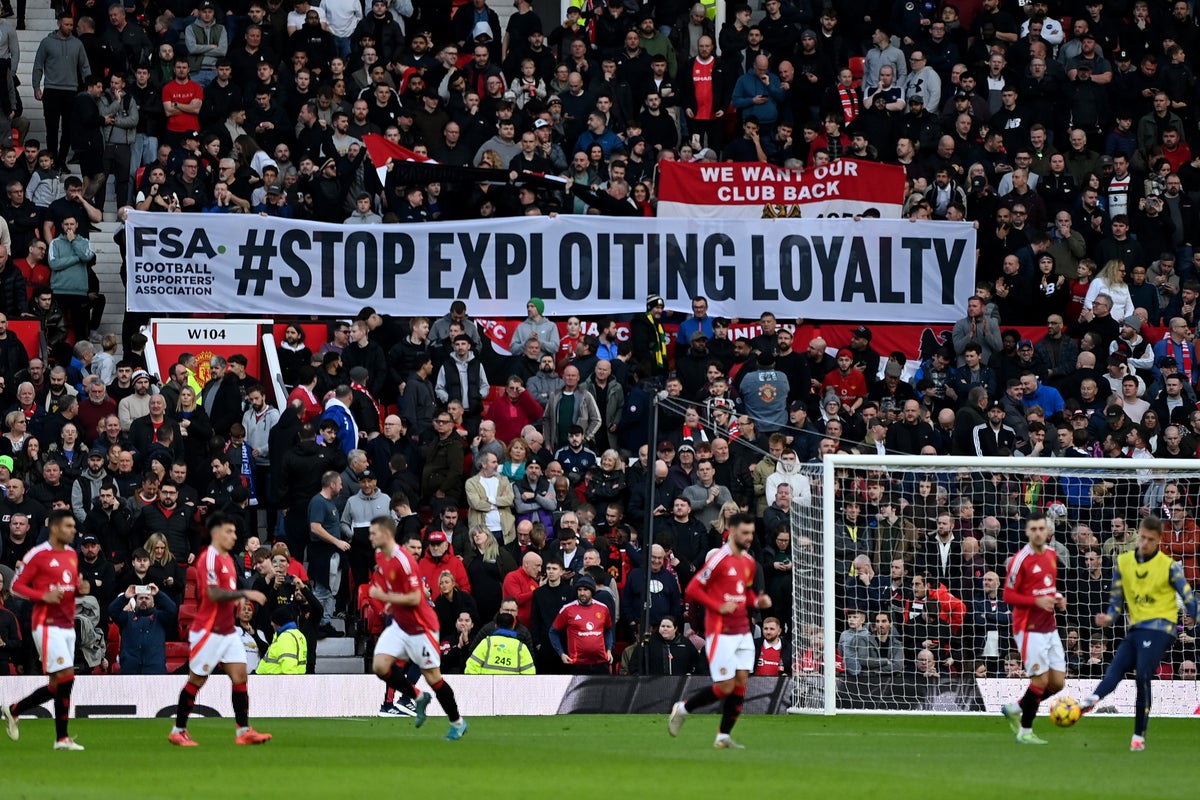 Man Utd warned ticket price increase will cause ‘enormous harm’