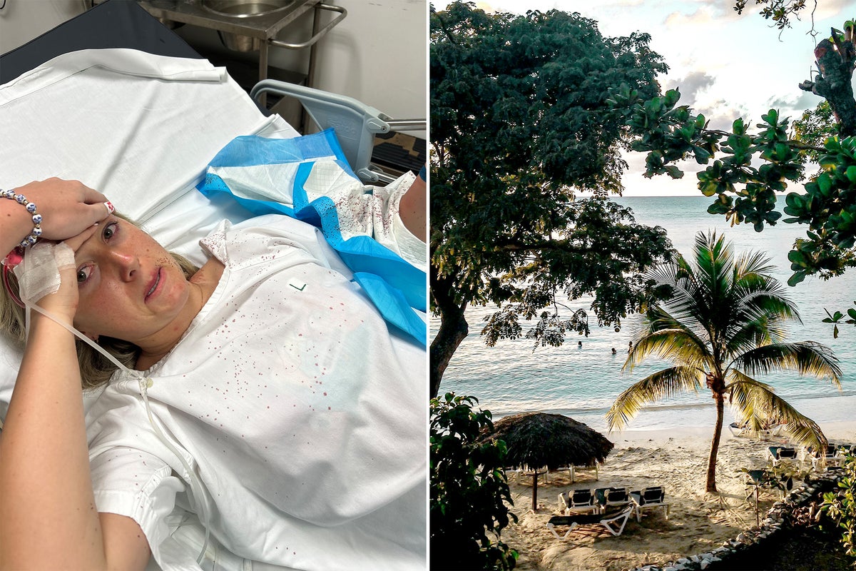 British holidaymaker attacked by shark during morning swim ‘thought she would die’ 