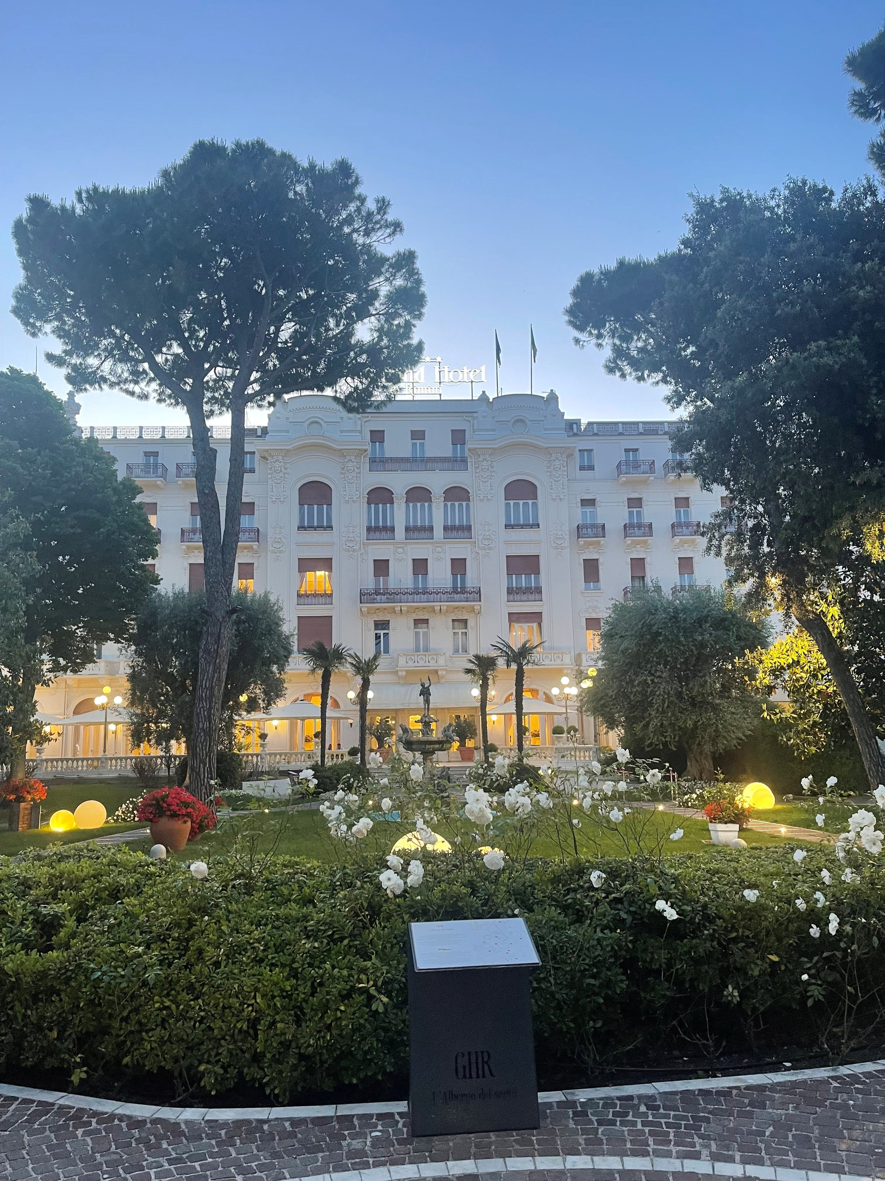 The Grand Hotel Rimini. (PA)