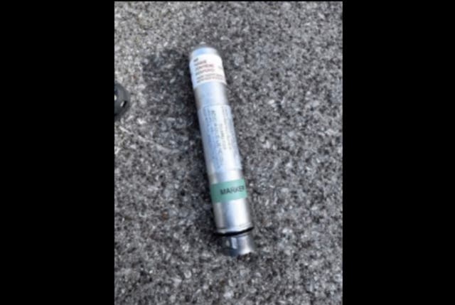 <p>The Coast Guard has warned of three unexploded pyrotechnics that could be somewhere in Lake Michigan.</p>