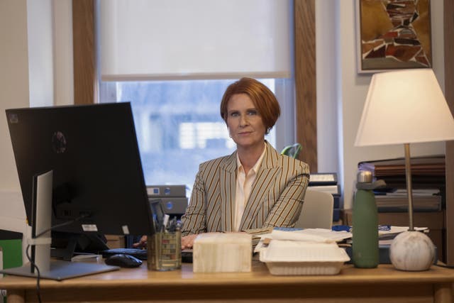 <p>Cynthia Nixon plays Miranda in And Just Like That</p>