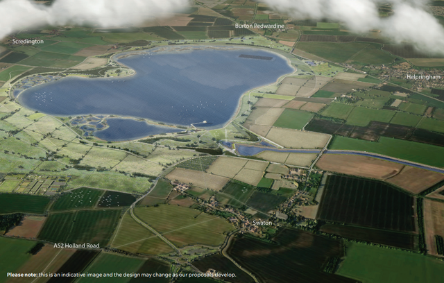 <p>The government has stepped in to take control of the planning process for Lincolnshire Reservoir near Scredington</p>