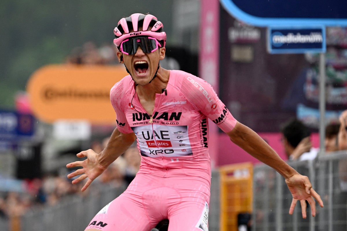 Isaac del Toro seals first Grand Tour stage win to cement overall lead at Giro d’Italia Isaac del Toro seals first Grand Tour stage win to cement overall lead at Giro d’Italia