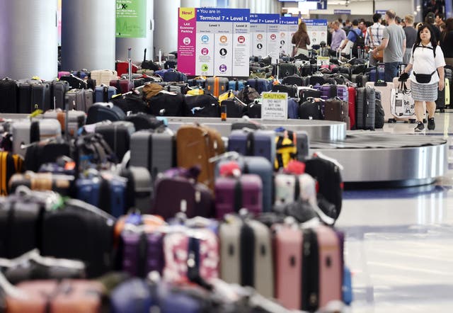 <p>American, Delta and United — the top three U.S. airlines — each brought in over $1 billion from checked bag fees in 2024, according to federal data. </p>