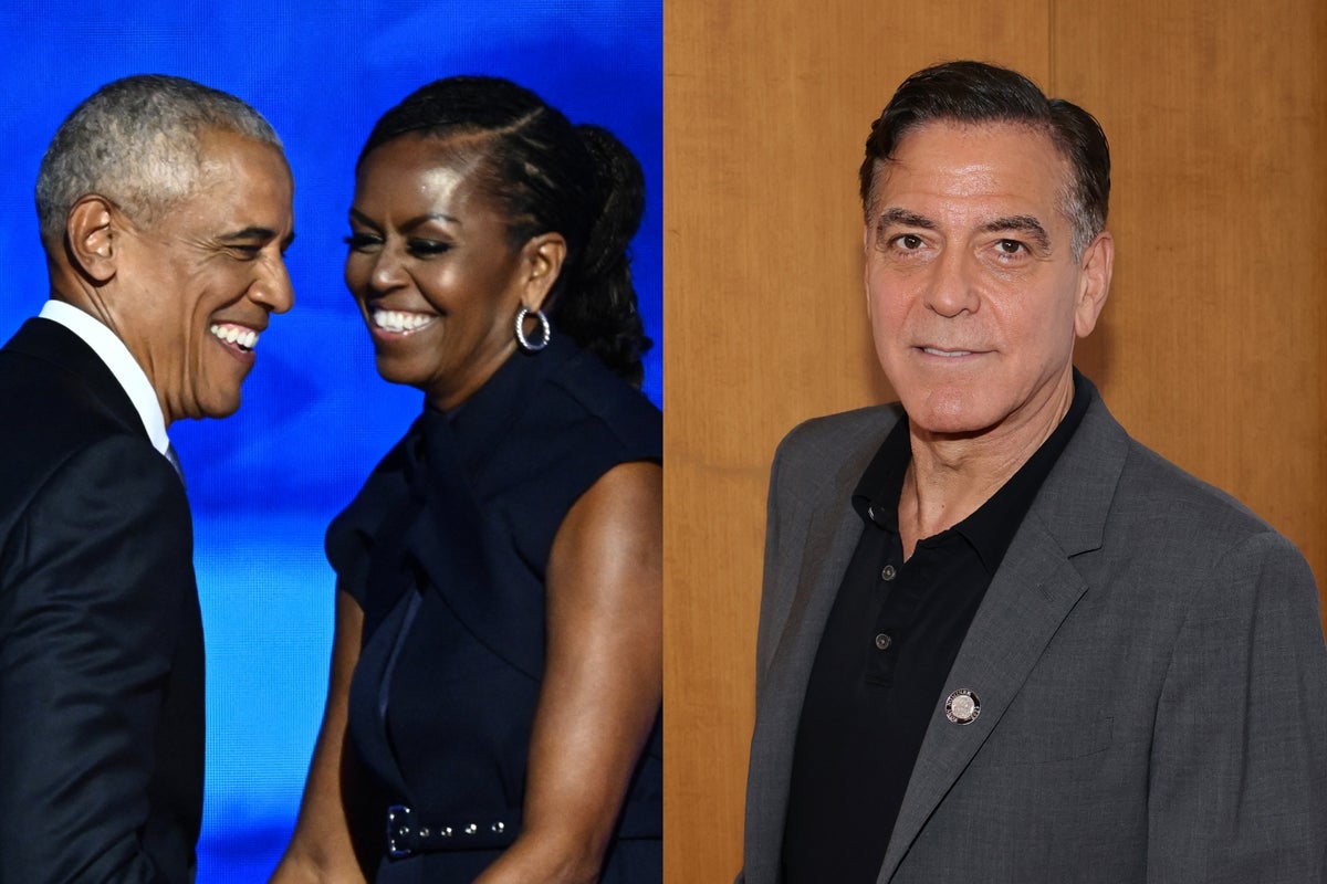 Barack and Michelle Obama have date night at George Clooney’s Broadway play amid divorce rumors Barack and Michelle Obama have date night at George Clooney’s Broadway play amid divorce rumors
