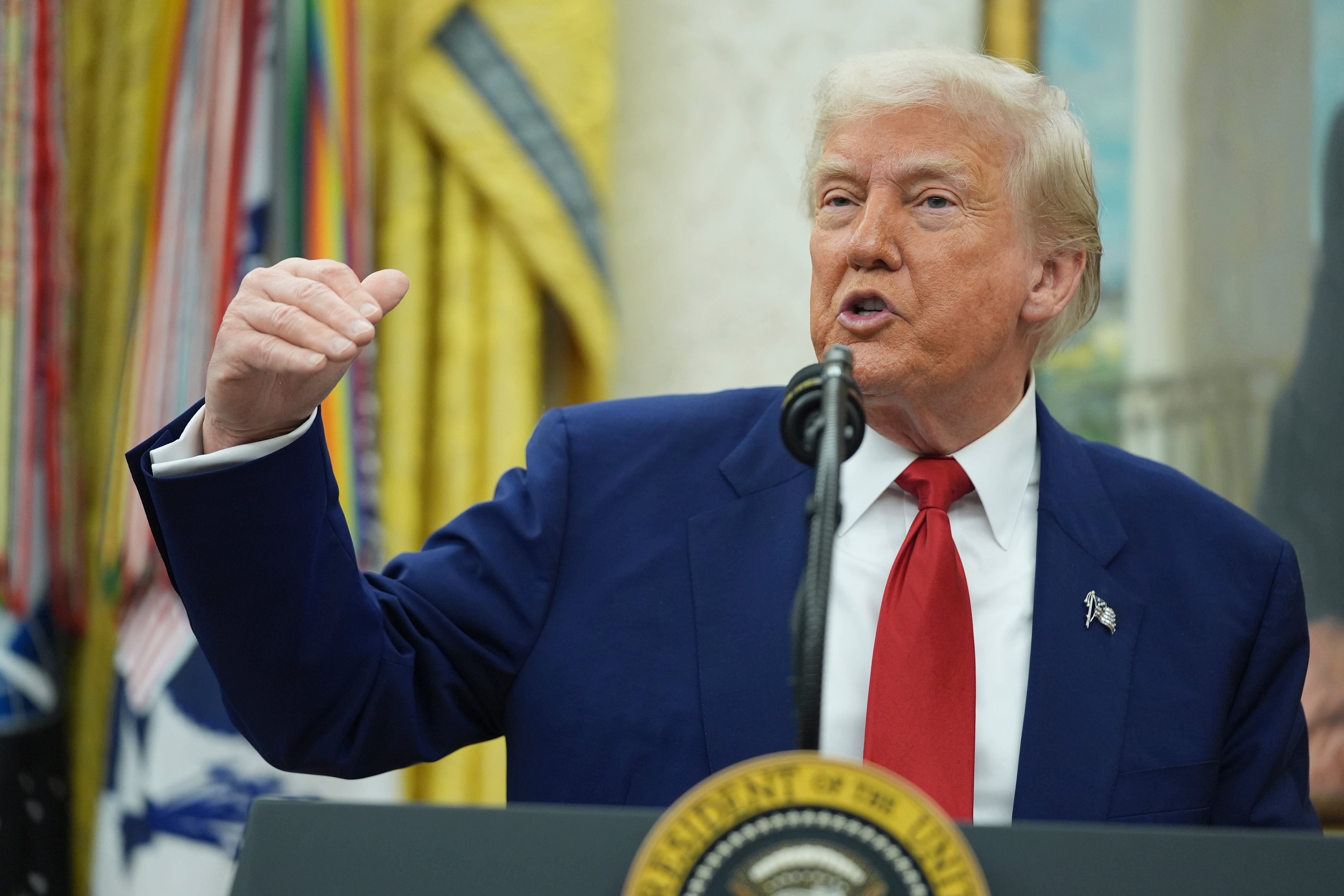 President Donald Trump has issued an executive order directing a coal plant planned for closure in Michigan to continue operating