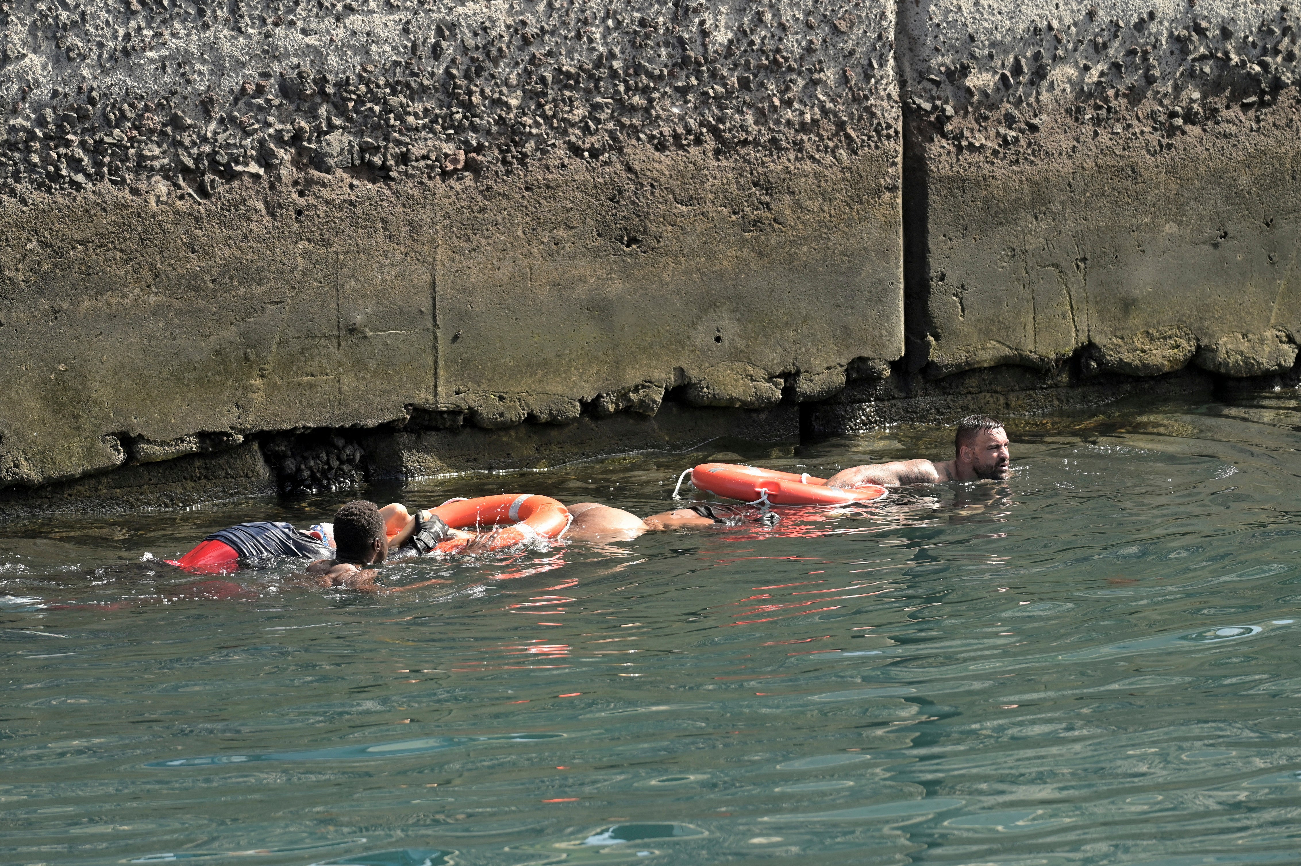 Spain Migration Capsized Boat