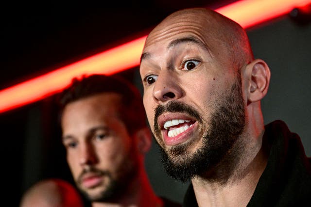 <p>Tate, 38, is a former professional kickboxer with a record of 76 wins (32 knockouts), 9 losses and 1 draw.</p>