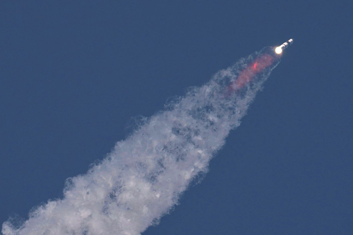 Elon Musk’s SpaceX Starship rocket tumbles out of control after launch and explodes in third major setback
