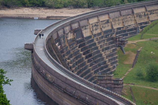 <p>Police, fire and ambulance crews were searching Baitings Dam reservoir</p>