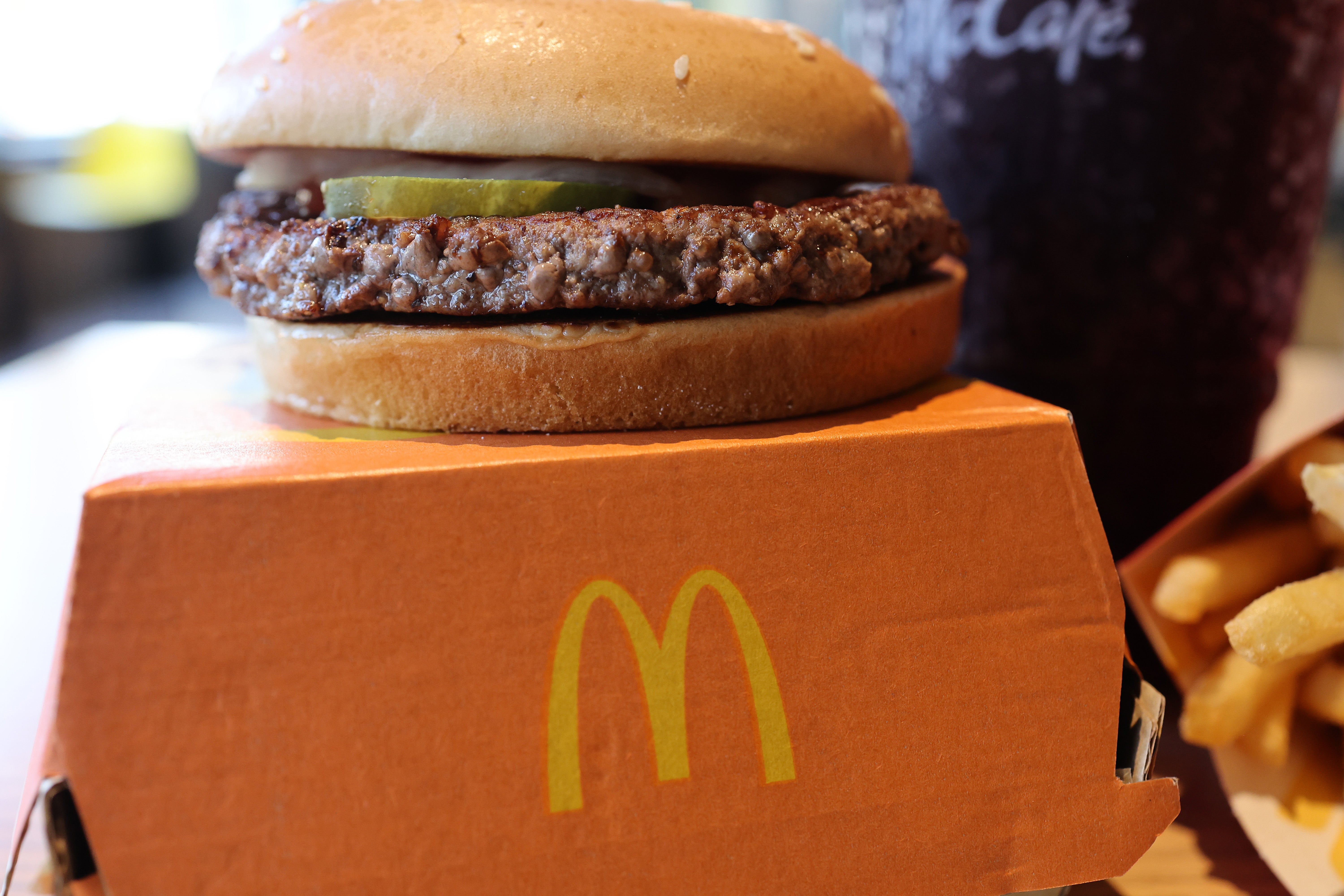 A major outbreak of E. coli was tied to slivered onions served in McDonald’s hamburgers. There were more than 100 cases reported