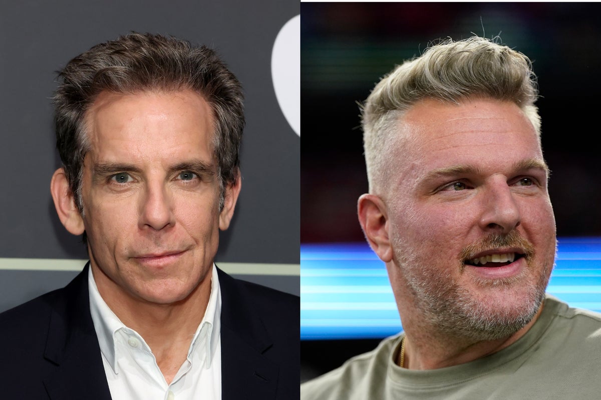 Ben Stiller reacts to Pat McAfee’s ‘weird’ celebrity callout at NBA playoffs
