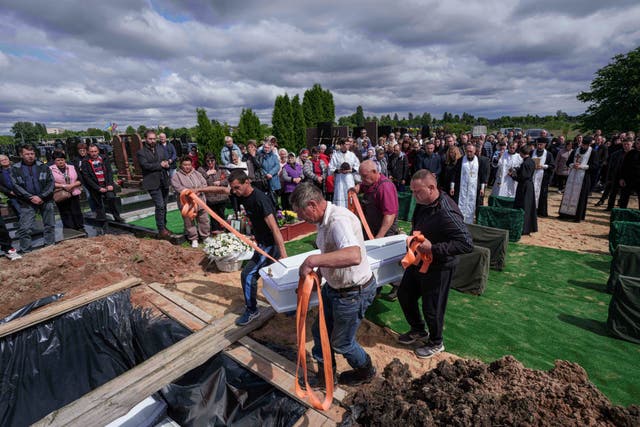 UCRANIA FUNERALES