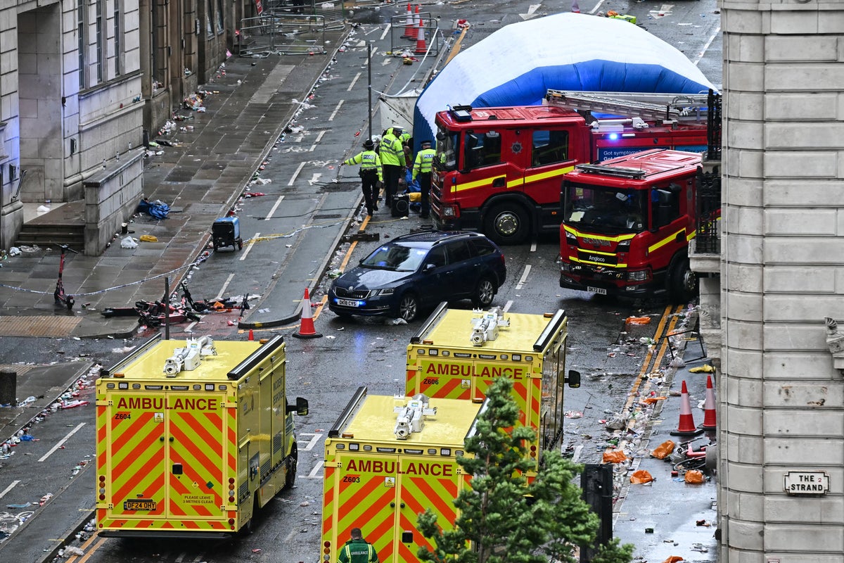 Mother dragged by Liverpool parade crash car feared baby son in pram had died